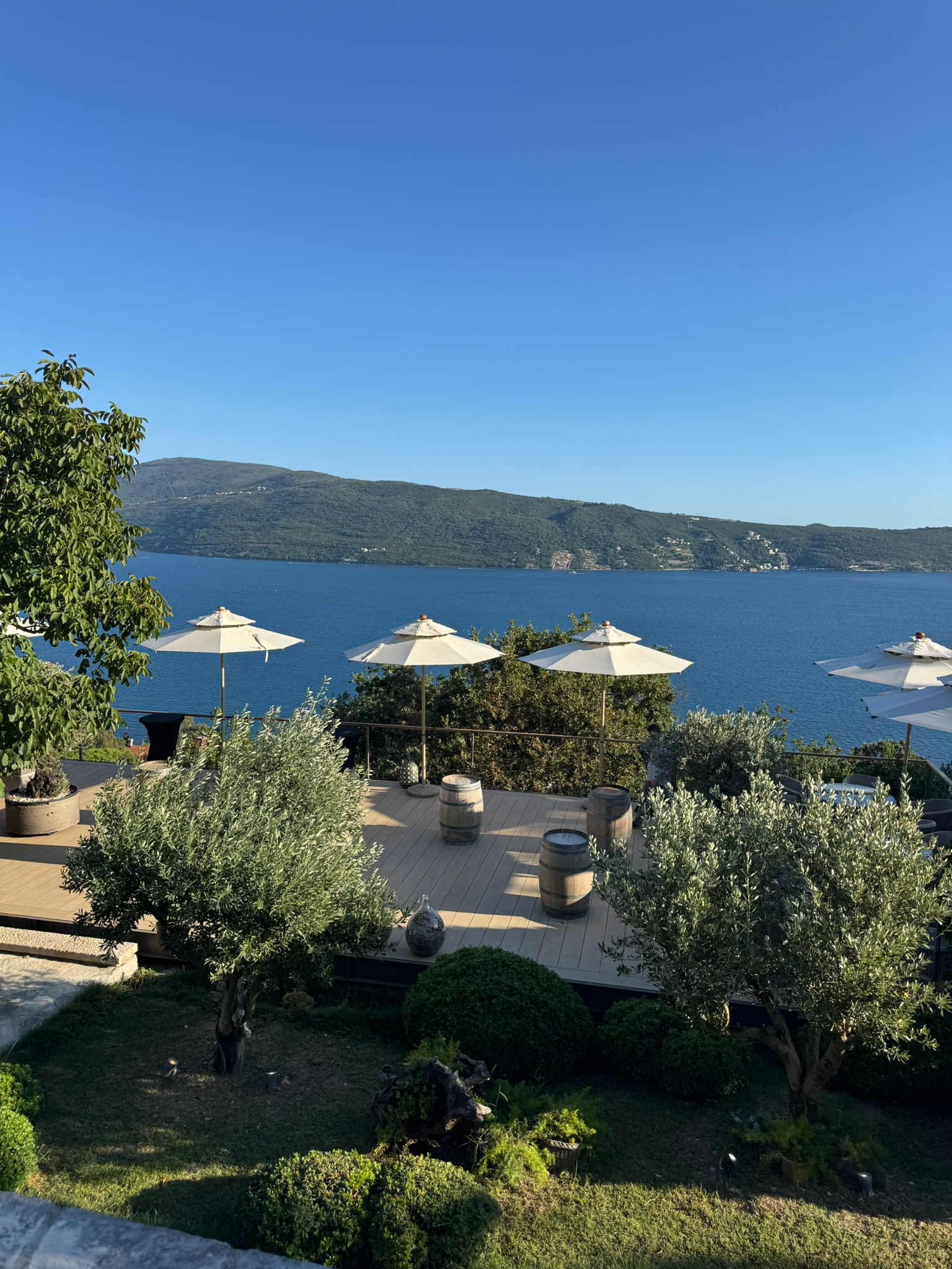 Abendstimmung in der Savina Winery